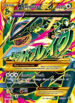 M Rayquaza EX - Ancient Origins