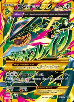 M Rayquaza EX - Ancient Origins