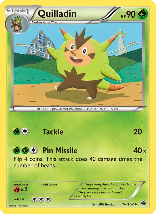 Quilladin - BREAKthrough Pokemon Card