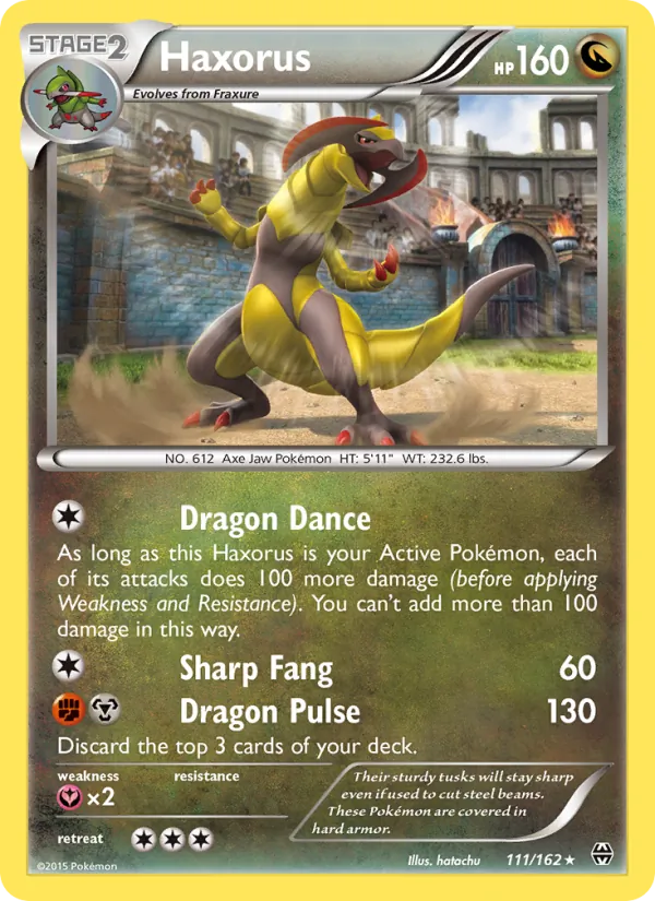 Haxorus - BREAKthrough Pokemon Card