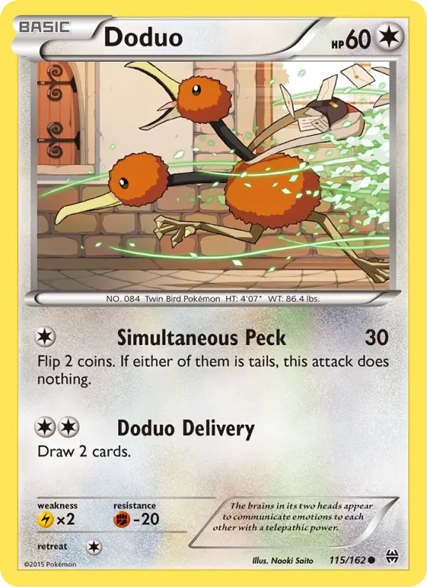 Doduo - BREAKthrough Pokemon Card