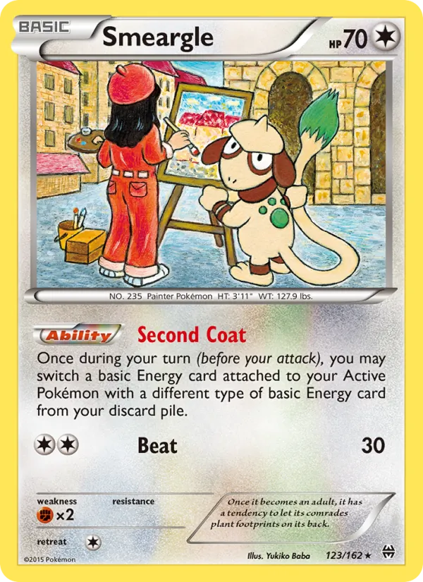 Smeargle - BREAKthrough Pokemon Card