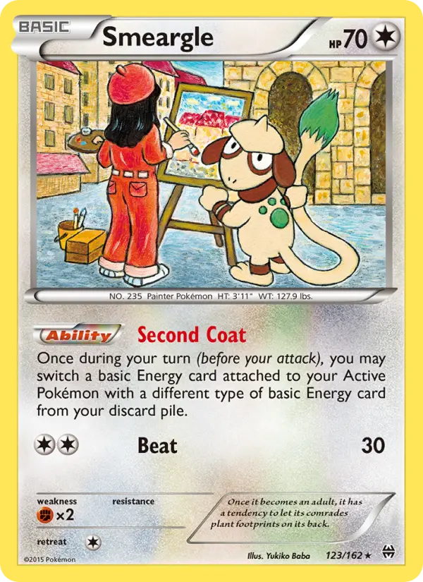 Smeargle - BREAKthrough Pokemon Card