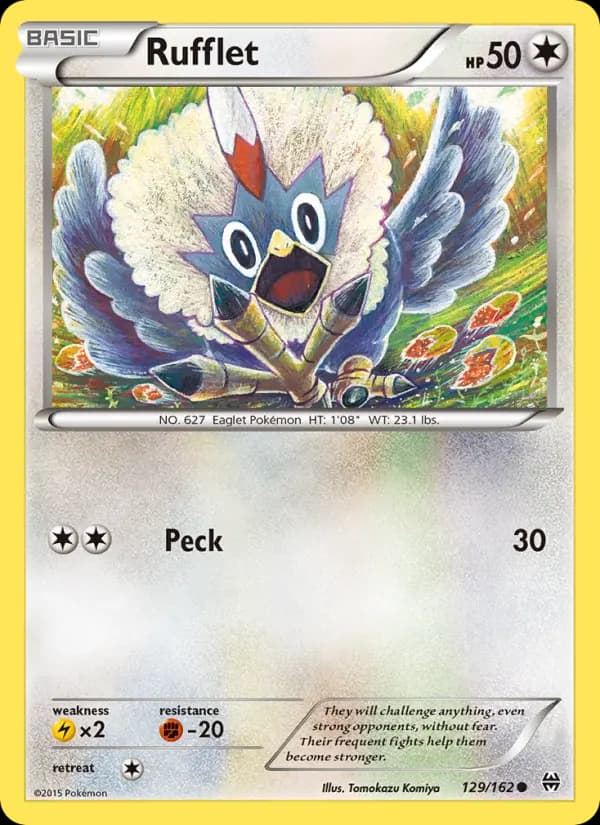 Rufflet - BREAKthrough Pokemon Card