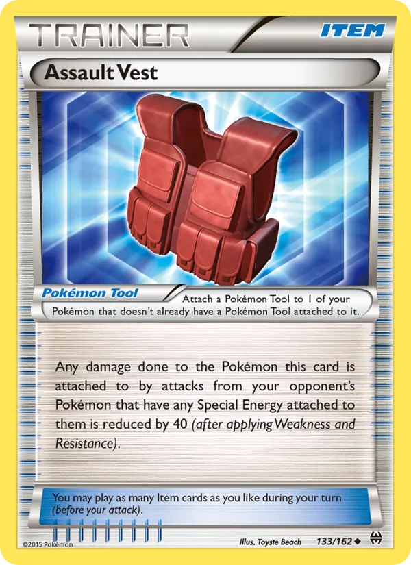 Assault Vest - BREAKthrough Pokemon Card