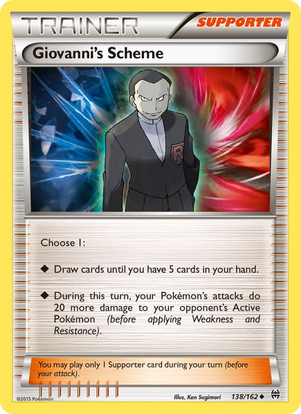 Giovanni's Scheme - BREAKthrough Pokemon Card