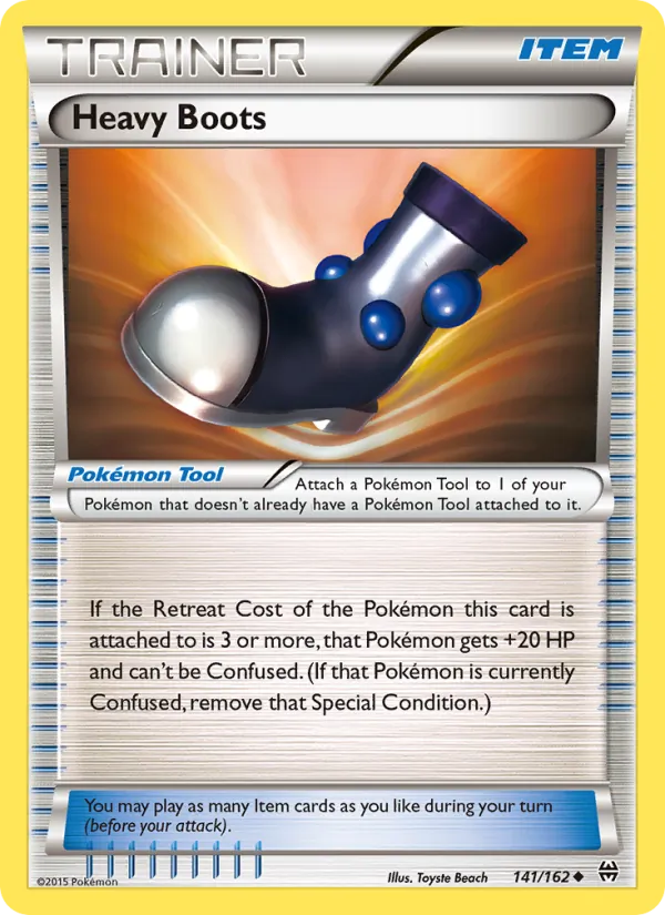 Heavy Boots - BREAKthrough Pokemon Card