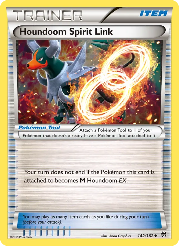 Houndoom Spirit Link - BREAKthrough Pokemon Card
