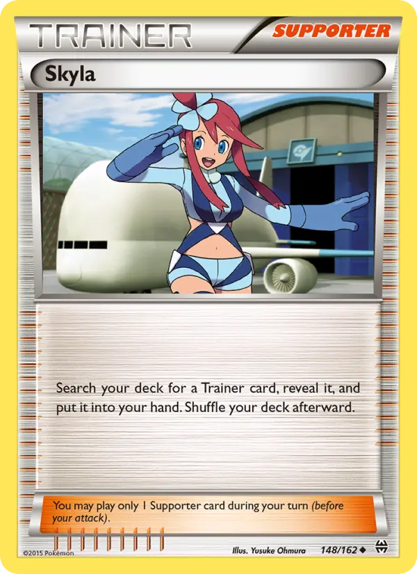 Skyla - BREAKthrough Pokemon Card