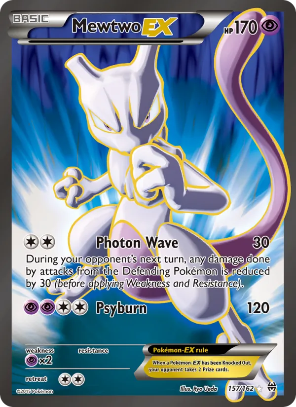Mewtwo EX - BREAKthrough Pokemon Card
