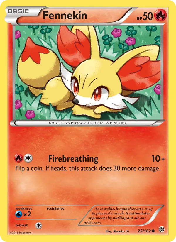 Fennekin - BREAKthrough Pokemon Card