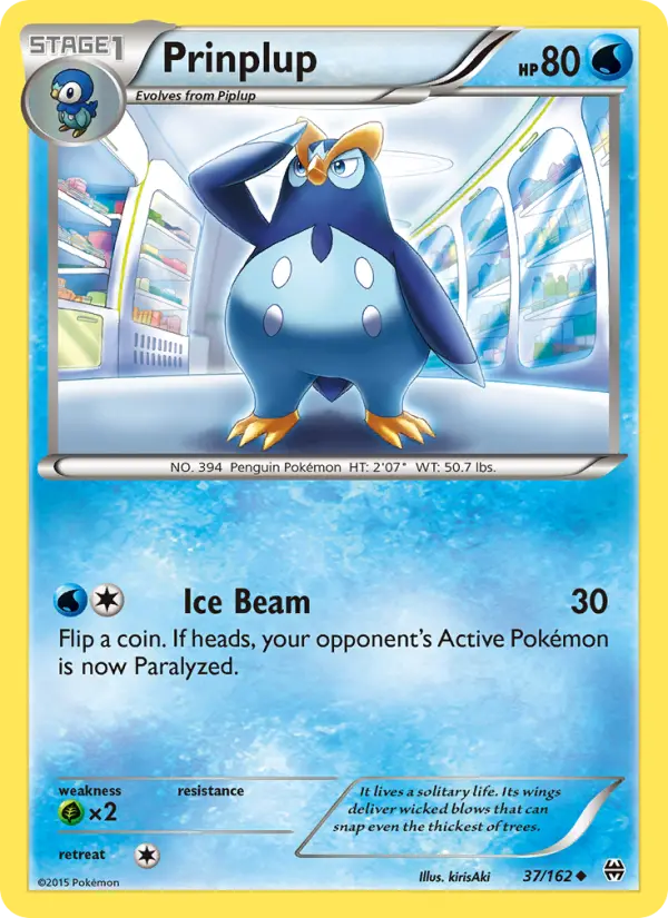 Prinplup - BREAKthrough Pokemon Card