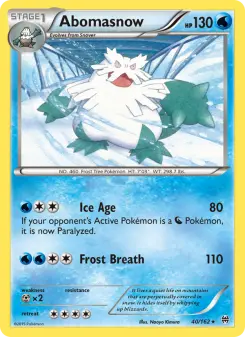 Abomasnow - BREAKthrough