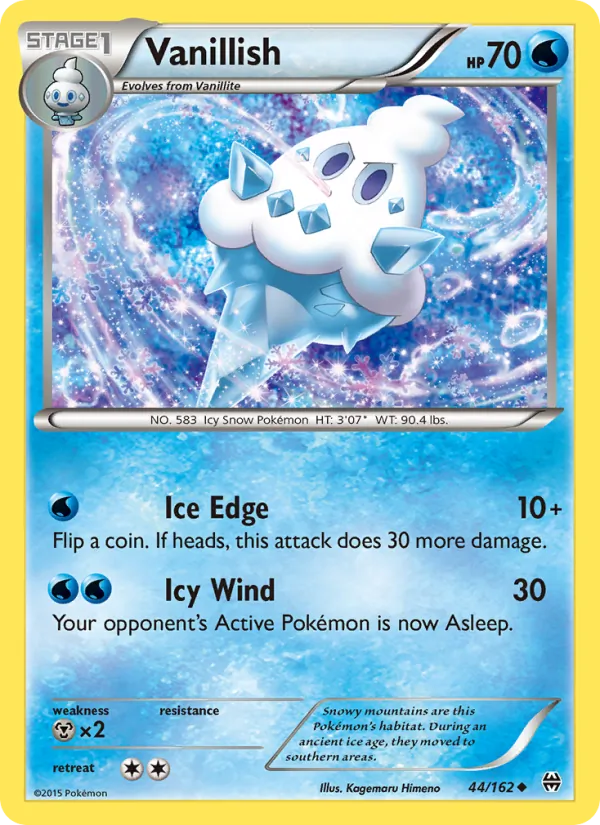 Vanillish - BREAKthrough Pokemon Card