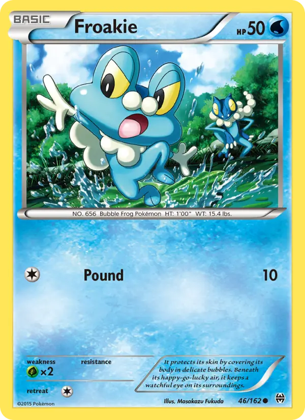 Froakie - BREAKthrough Pokemon Card