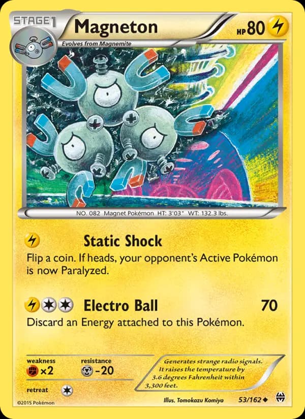 Magneton - BREAKthrough Pokemon Card