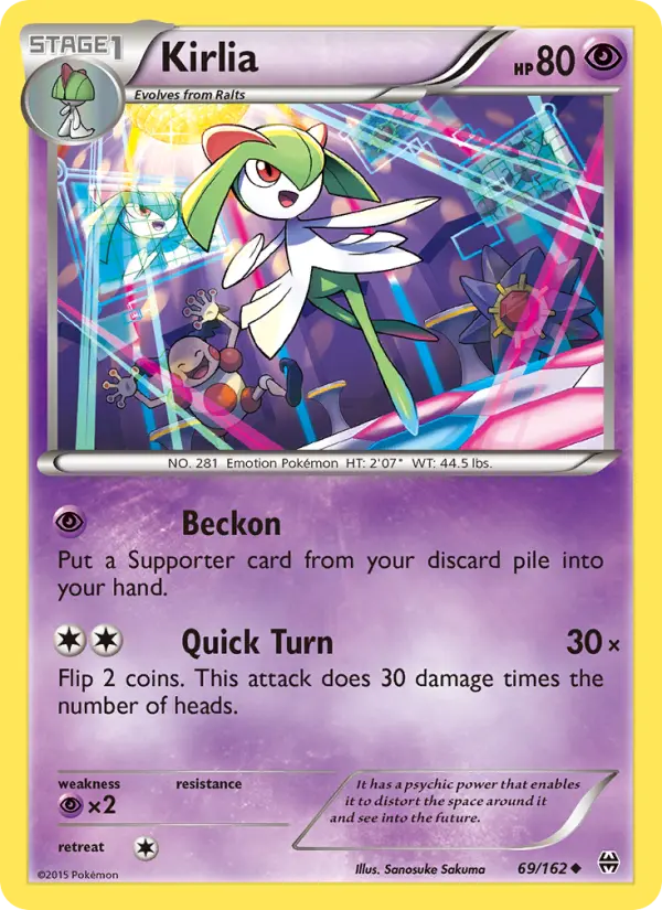 Kirlia - BREAKthrough Pokemon Card