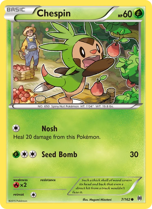 Chespin - BREAKthrough Pokemon Card