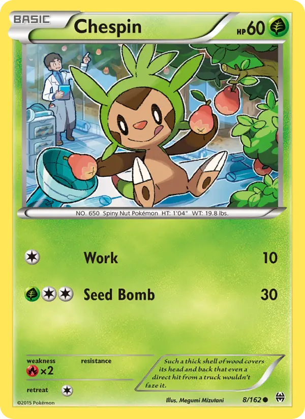 Chespin - BREAKthrough Pokemon Card