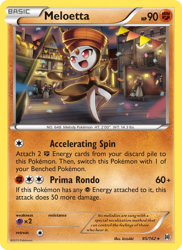 Meloetta - BREAKthrough Pokemon Card