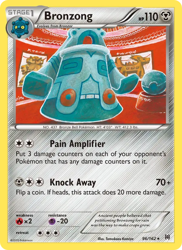Bronzong - BREAKthrough Pokemon Card