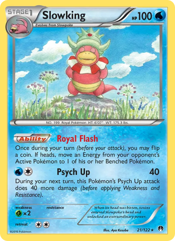 Slowking - BREAKpoint Pokemon Card