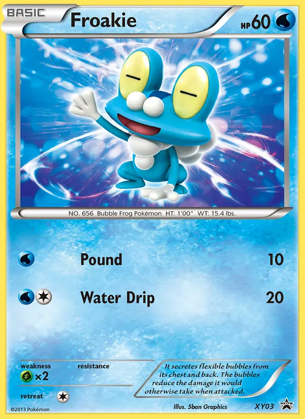 Froakie - XY Black Star Promos Pokemon Card