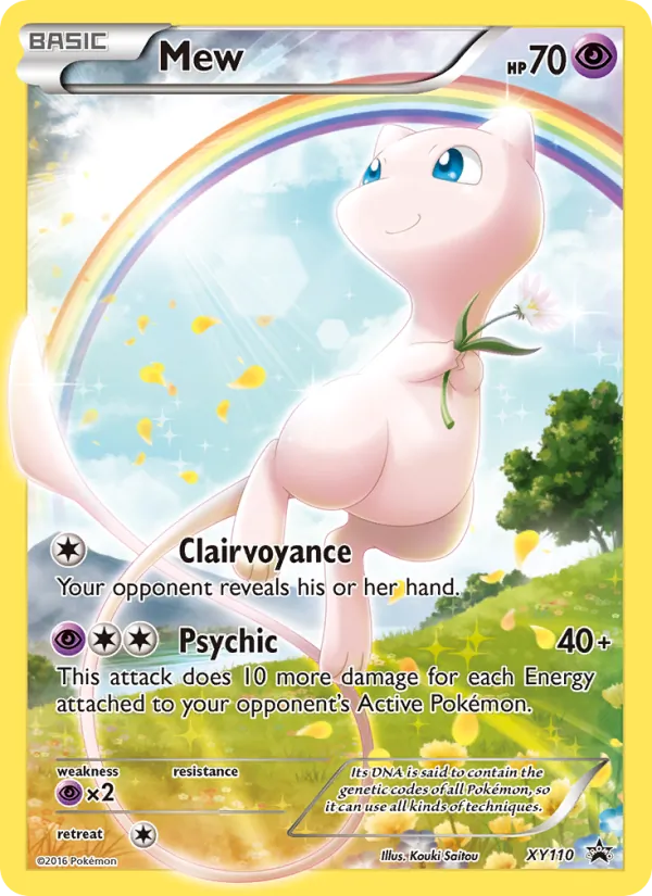 Mew - XY Black Star Promos Pokemon Card