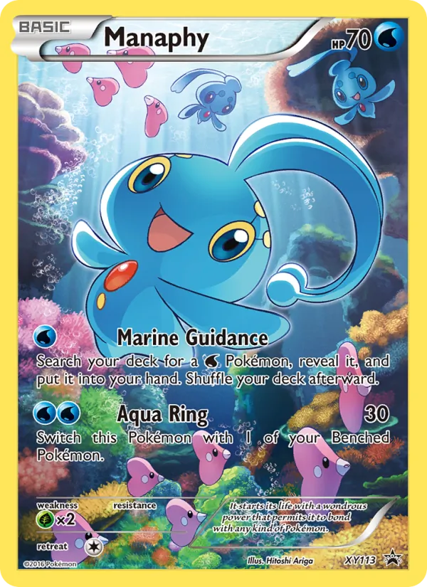 Manaphy - XY Black Star Promos Pokemon Card