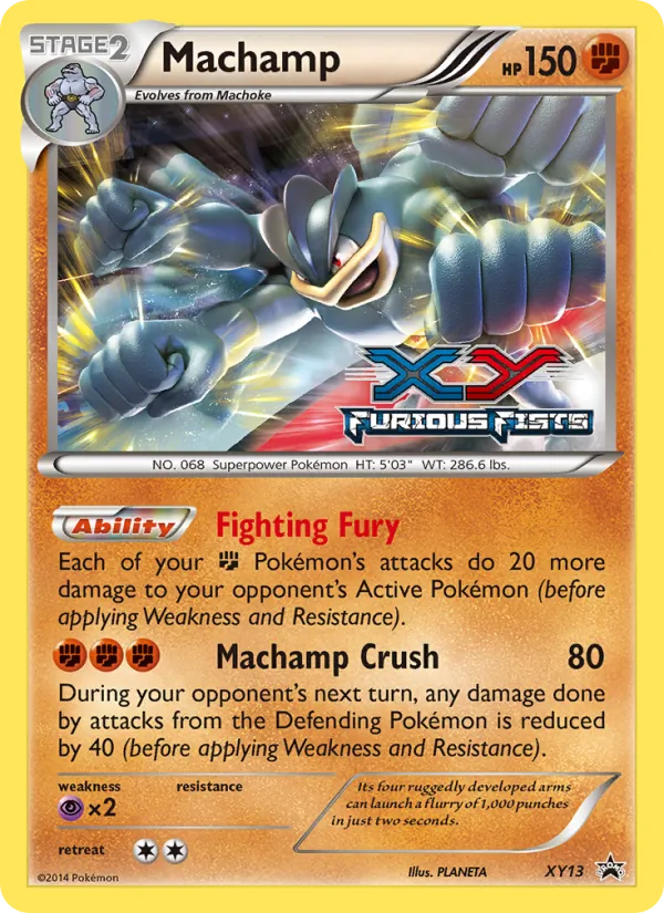 Machamp - XY Black Star Promos Pokemon Card