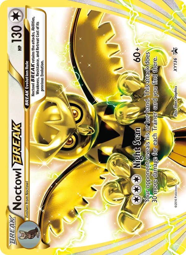 Noctowl BREAK - XY Black Star Promos Pokemon Card