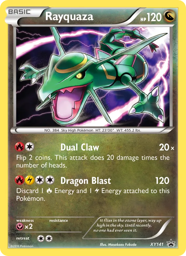 Rayquaza - XY Black Star Promos Pokemon Card