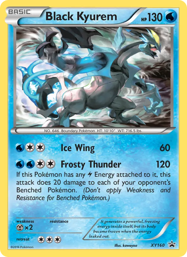 Black Kyurem - XY Black Star Promos Pokemon Card