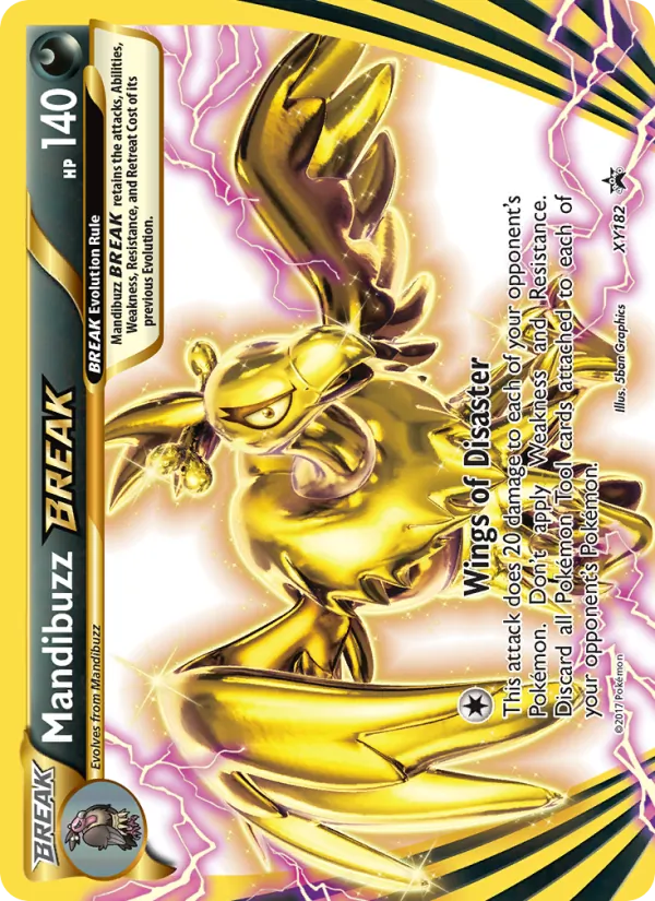 Mandibuzz BREAK - XY Black Star Promos Pokemon Card