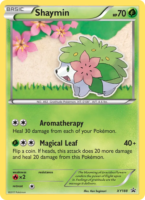Shaymin - XY Black Star Promos Pokemon Card