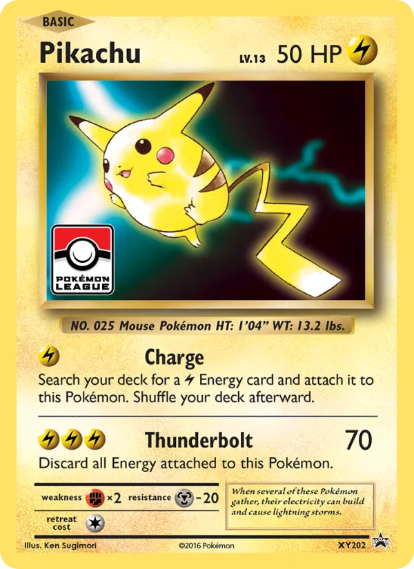 Pikachu - XY Black Star Promos Pokemon Card