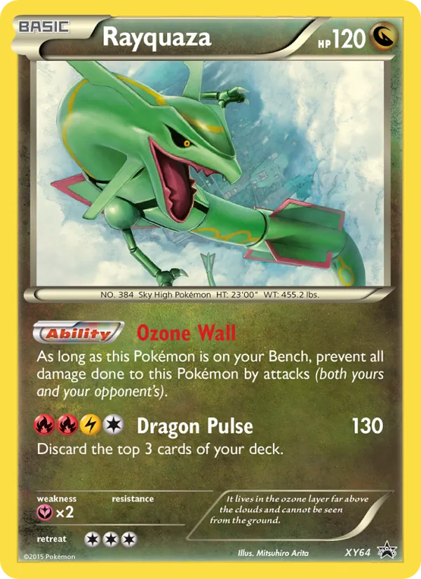 Rayquaza - XY Black Star Promos Pokemon Card