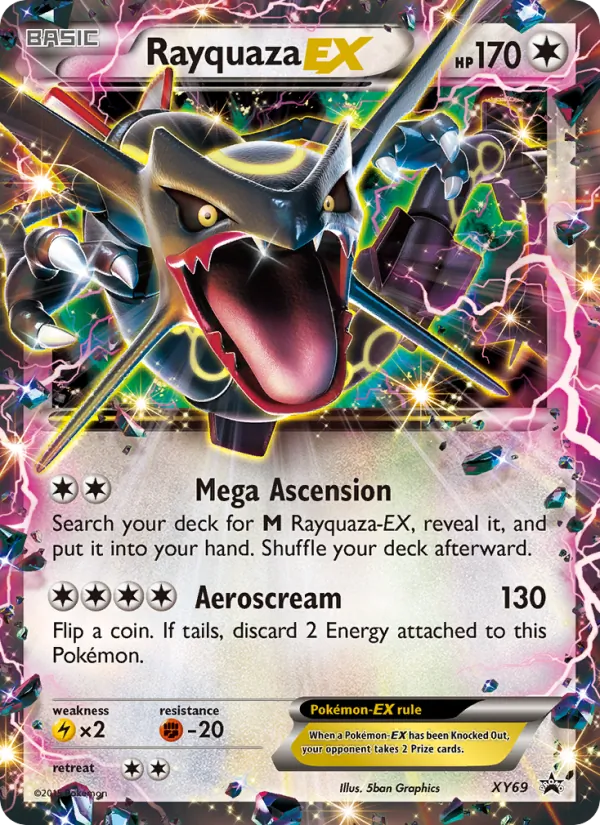 Rayquaza EX - XY Black Star Promos Pokemon Card