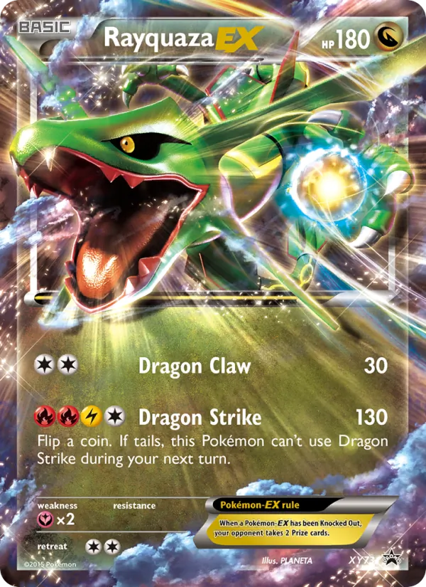 Rayquaza EX - XY Black Star Promos Pokemon Card