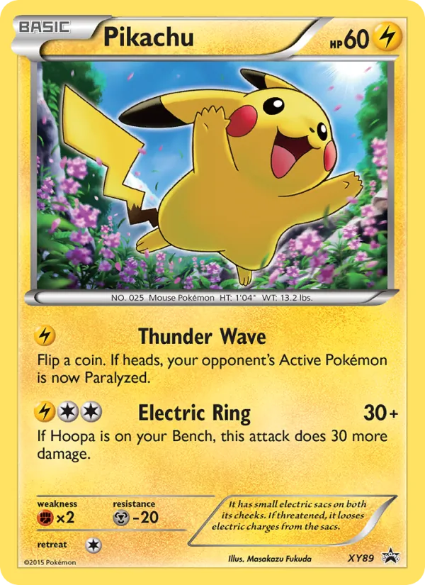 Pikachu - XY Black Star Promos Pokemon Card